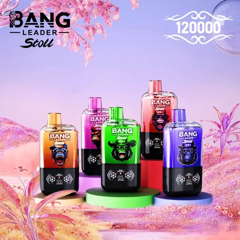 Bang Leader 120000 – 120K Puffs Smart Airflow System 2-in-1 Dual Tank Disposable Vape - Flamevape