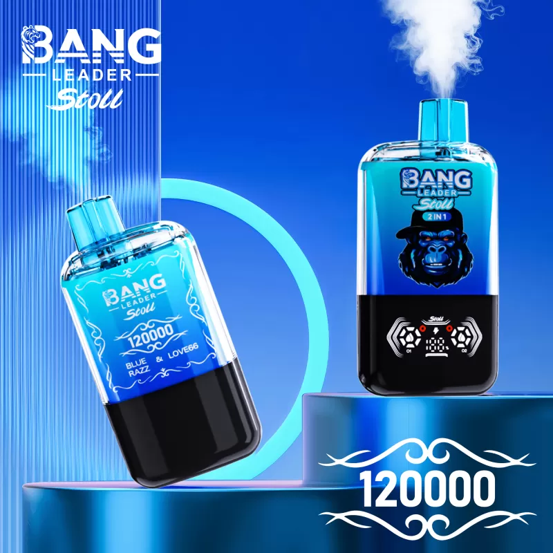 Bang Leader 120000 – 120K Puffs Smart Airflow System 2-in-1 Dual Tank Disposable Vape - Flamevape - Image 2