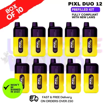 Yellow Edition Pixl Duo 12 Pod Kit Box Of 10 – ONLY £71.99