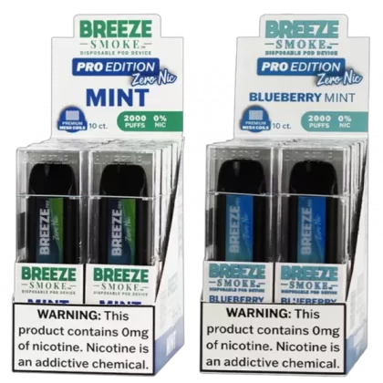 Buy Breeze Pro Zero Nic Disposable Vape in Canada