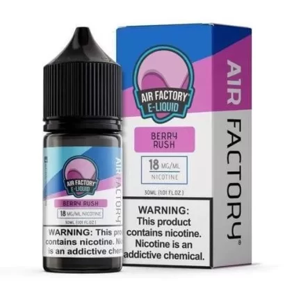 Air Factory Salt Berry Rush eJuice - Vape Product; Vape Product, Vape Product