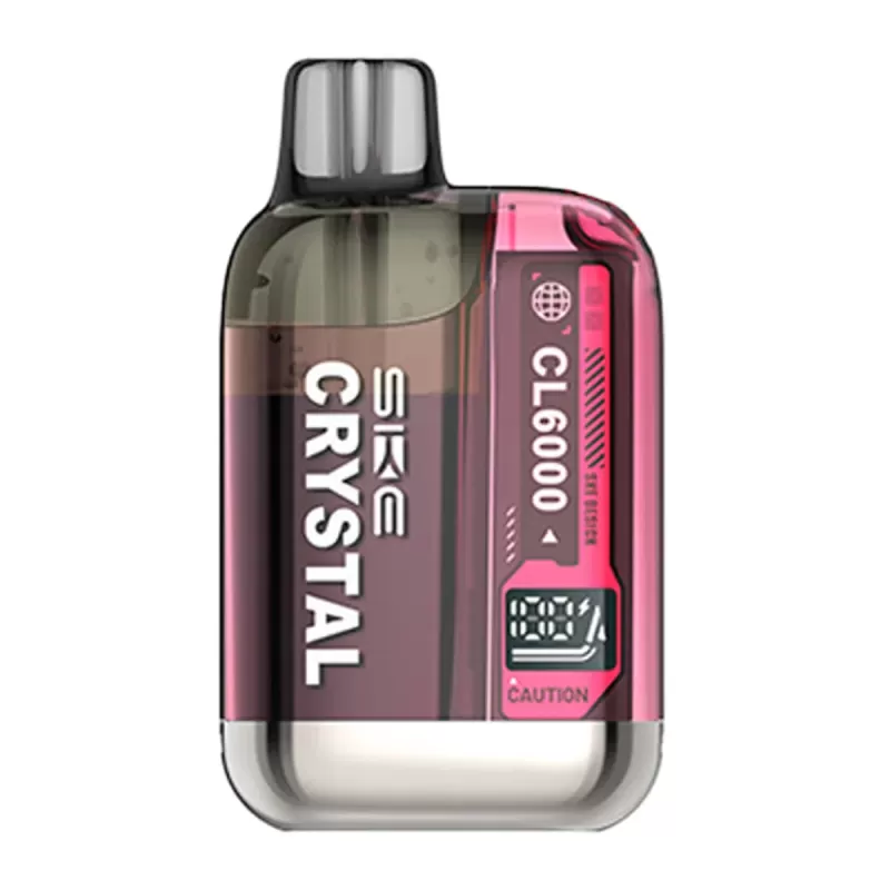 SKE Crystal CL6000 Prefilled Pod Vape Kit - Strawberry Raspberry Cherry - Image 3
