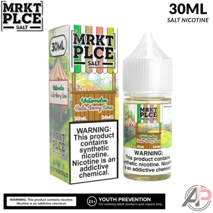 MRKT PLCE Watermelon Hula Berry Lime Salt Nicotine 30mL