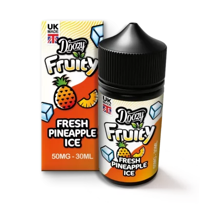 Doozy Fresh Pineapple Ice – (30mg-50mg) – 30ml - Vape Product, Vape Product