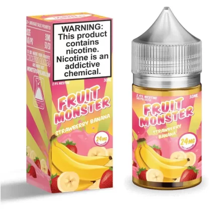 Fruit Monster Salt Nic Premium E-Liquid 30ml - Passionfruit Orange Guava / 24mg