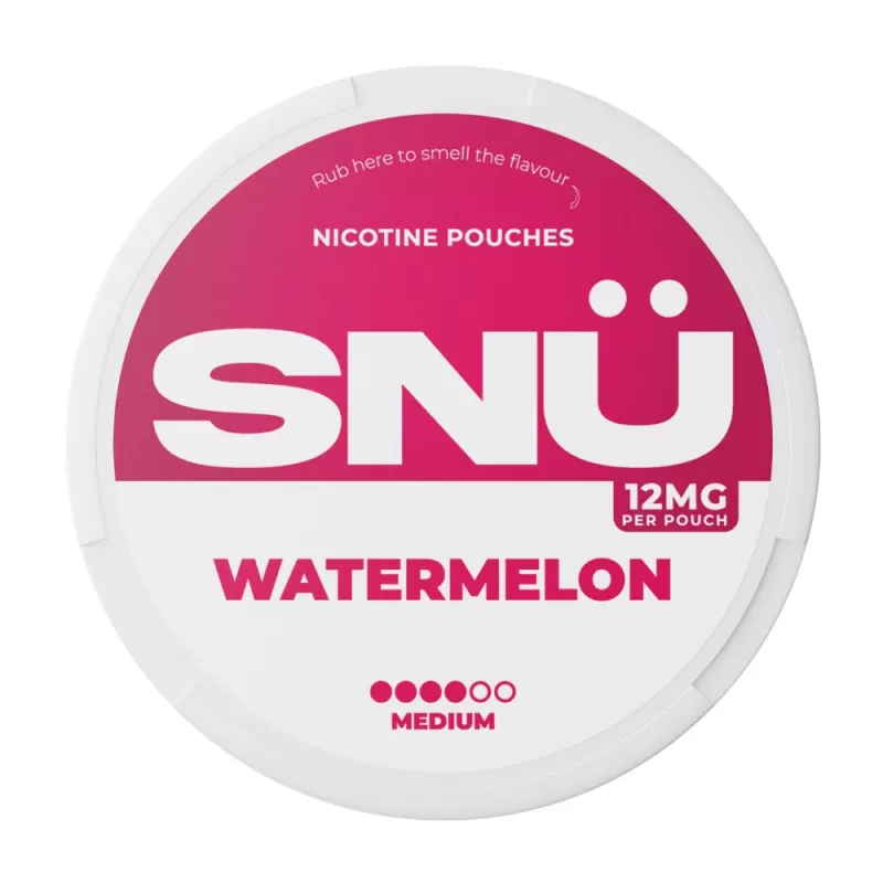 Watermelon Nicotine Pouches by SNU (20pk) - 18mg