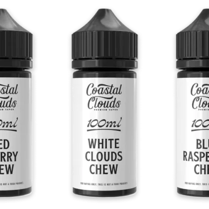 Coastal Clouds Premium E-Liquid 100ml - ICED Red Cherry Freeze / 3mg - Skullvaping