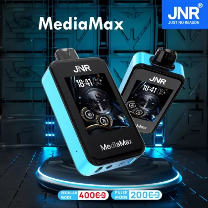 JNR "Media Max" 40K Disposable Device - 40000 Puffs - Cherry Strawberry Raspberry