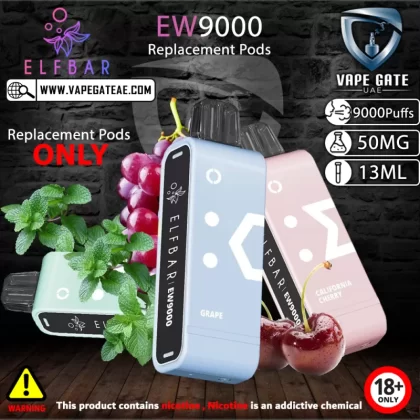 ELF Bar EW9000 Puffs Replacement Pods - Watermelon (Pods) / 50 mg