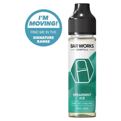 Spearmint Ice Shortfill by Bar Works – 50ml