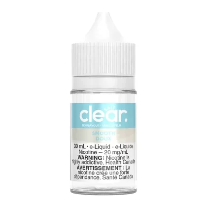 Clear Salt Nic E-liquid – Smooth 30ml - Nicotine Strength#20mg/ml