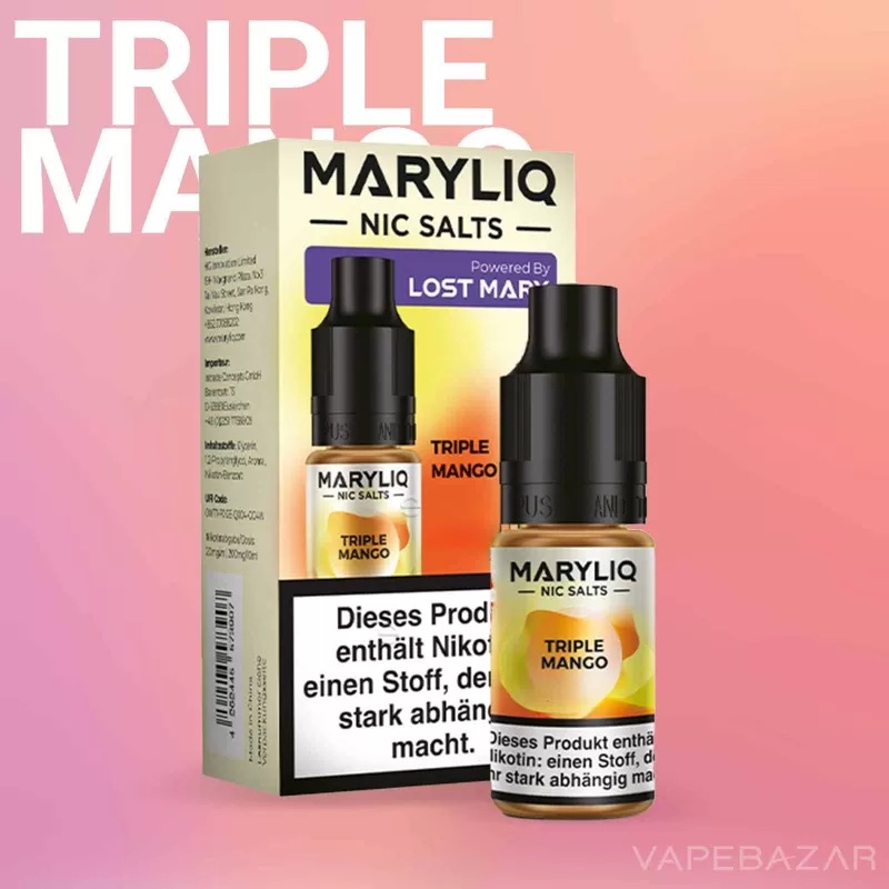 MARYLIQ by Lost Mary – Nic Salt – Triple Mango - Vapebazar - Image 2