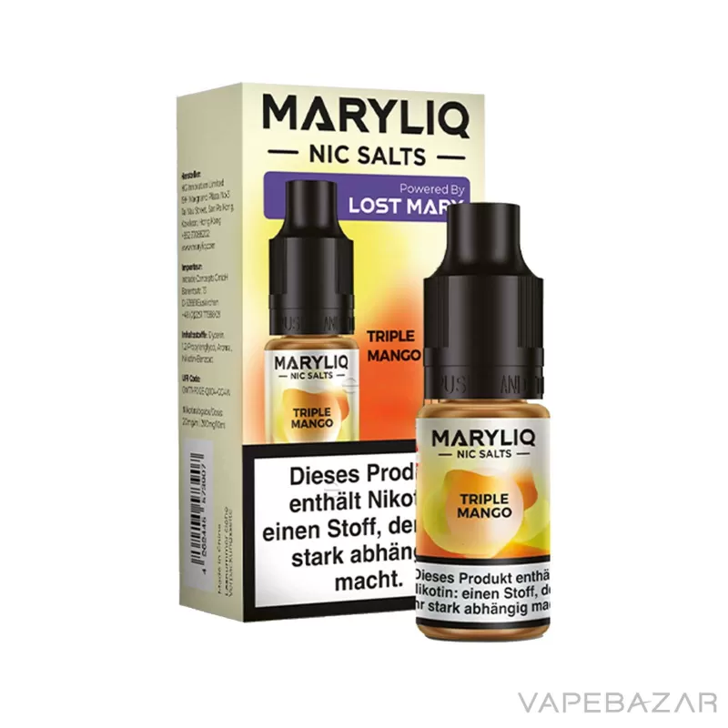 MARYLIQ by Lost Mary – Nic Salt – Triple Mango - Vapebazar - Image 3