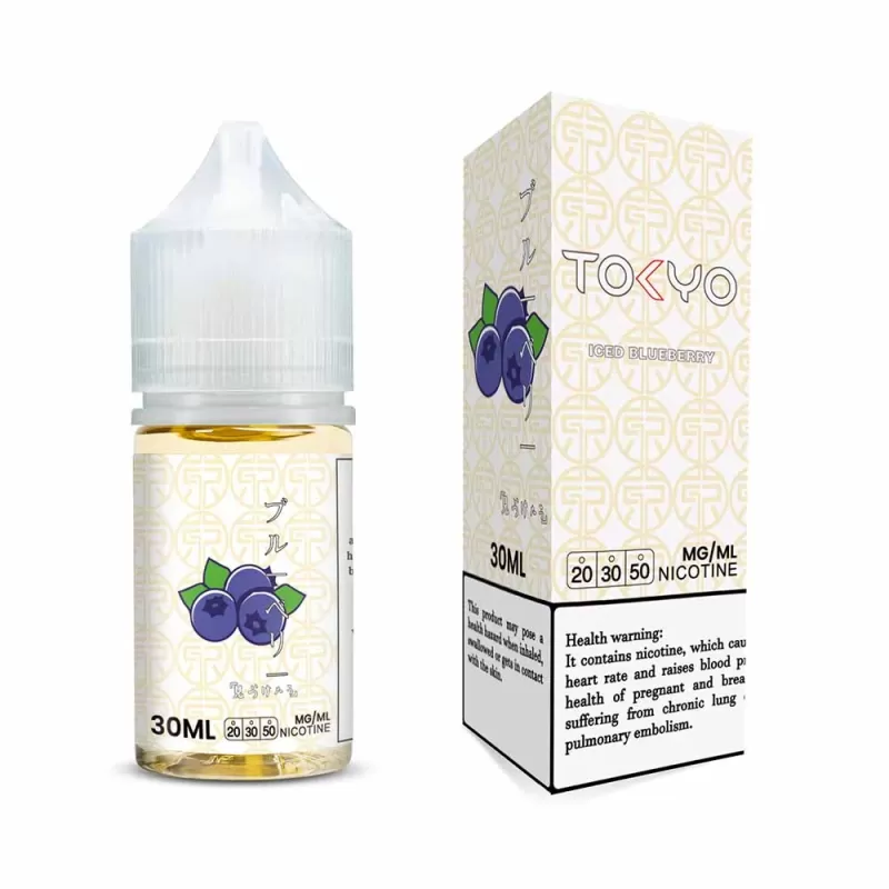 ICED BLUEBERRY BY TOKYO – 30ML - Vapebazaar Pk