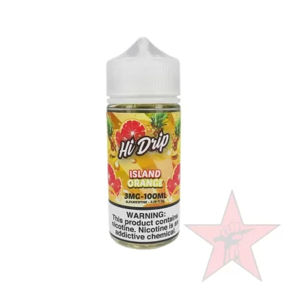 Hi Drip – Island Orange – 100mL - Vape Product