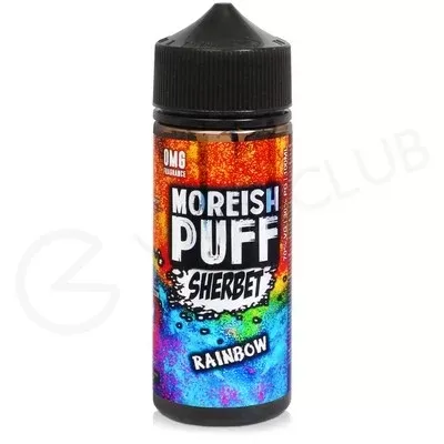 Rainbow Sherbet Shortfill E-Liquid by Moreish Puff 100ml