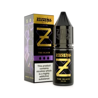 The Black By Zeus Juice E-Liquid 10ml - 3mg
