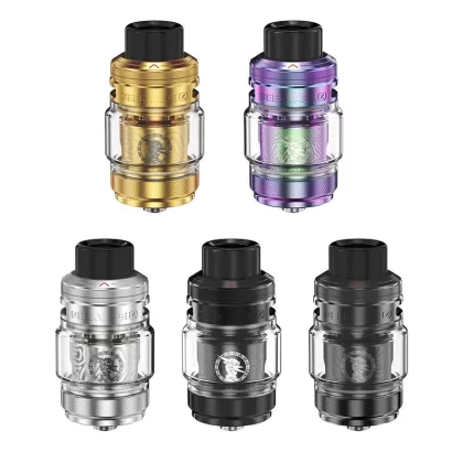 Geekvape Z 5 Sub Ohm Tank - Cold Silver, Glossy Black