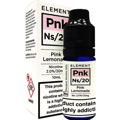 Element Salt NS20 Pink Lemonade Nic Salt E-Liquid - 10mg