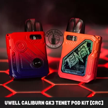 Uwell Caliburn GK3 Tenet Pod Kit [CRC] – Stylish Compact Pod System in Dubai - Black, Dark Ocean