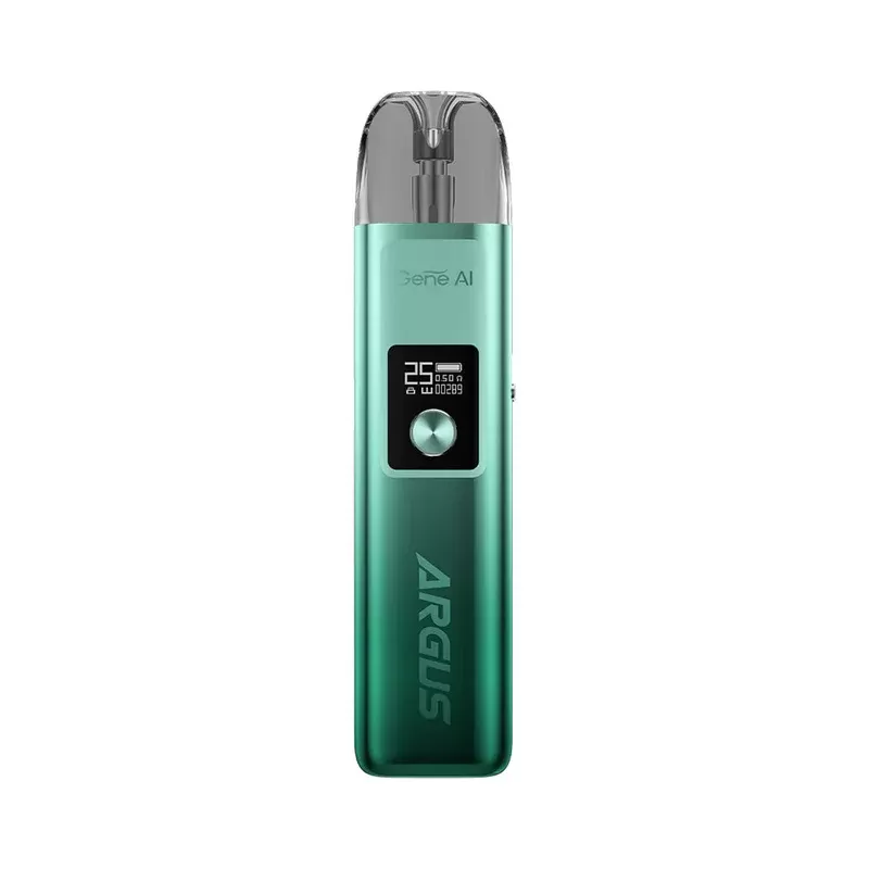 Voopoo Argus G Pod Vape Kit - Colour#Glossy Black>Aurora Blue>Sand Drift Gold>Racing Green>Space Grey>Glow Pink>Satin Blue