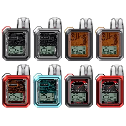 Uwell Caliburn GK3 Pod Kit 900mAh 2.5ml - Pitch Black