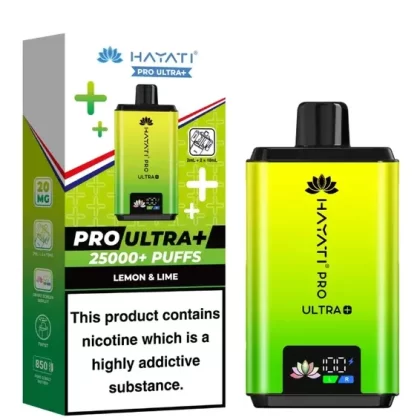 Hayati Pro Ultra Plus 25000+ Lemon and Lime