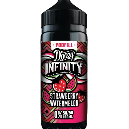 Strawberry Watermelon By Doozy Infinity Pod Fill 50/50 E-Liquid 100ml Shortfill