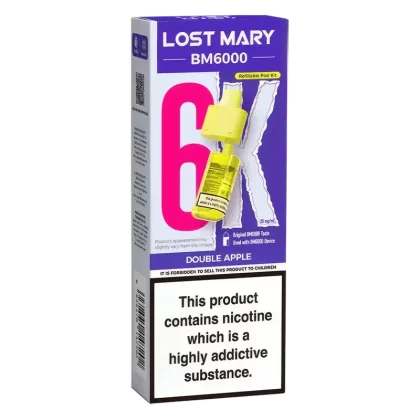 Lost Mary BM6000 Double Apple Prefilled Pods