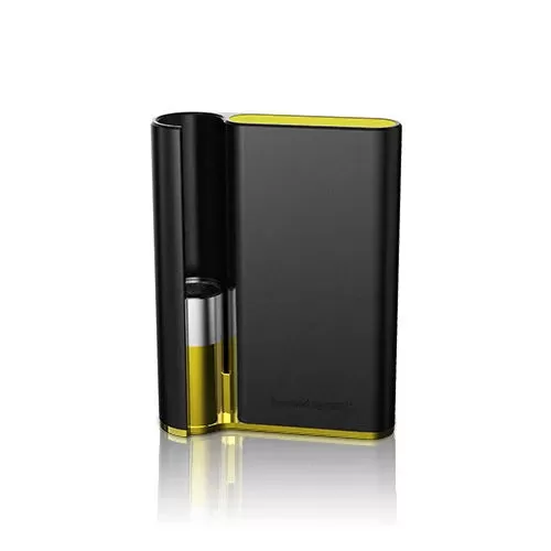CCELL Palm 510 Vaporizer Battery - Black with Yellow Frame - Image 2
