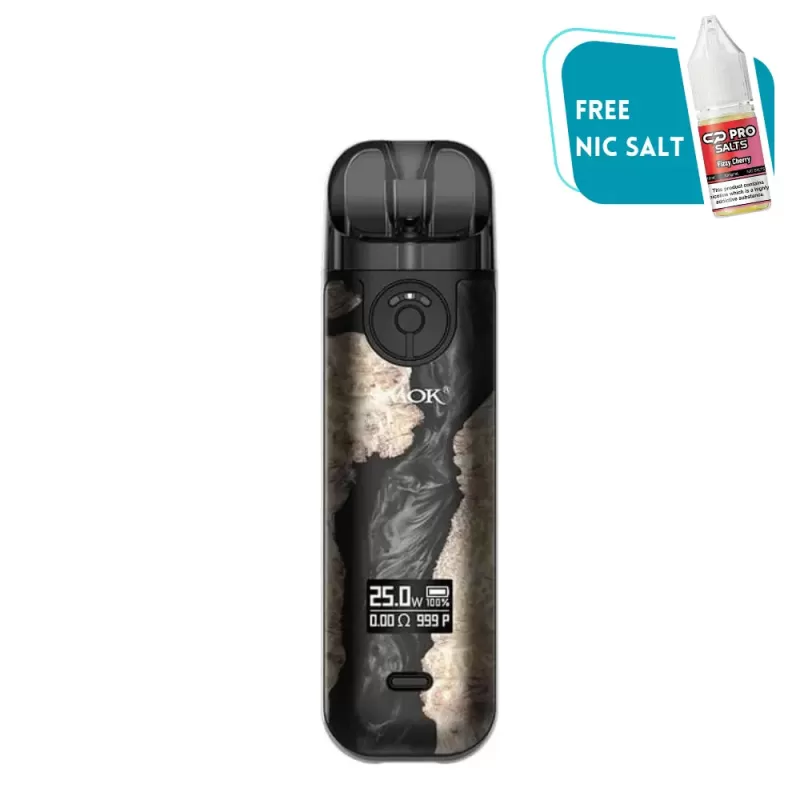 Smok Novo 4 Pod Kit - Red Stablizing Wood