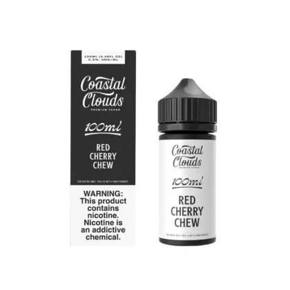 Coastal Clouds Red Cherry Chew 100ml - Vape Product, Vape Product