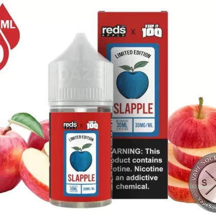 Slapple 7 Daze x Keep It 100 Salt 30ml
