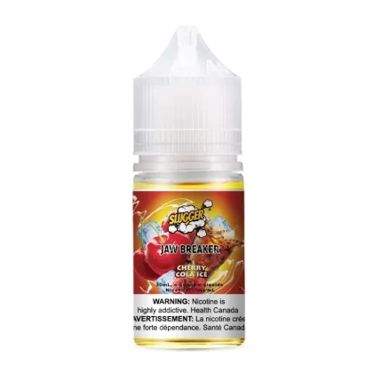 SLUGGER Jaw Breaker Salt – Cherry Cola Ice 30ml (20, 35, 50mg) - Vape Product, Vape Product