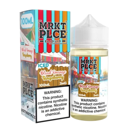 MRKTPLCE - ICED Blood Orange Tangoberry - 100ML E-Liquid - 3MG