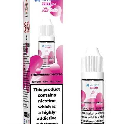 Hayati Pro Max Strawberry Mojito Nic Salt E-Liquid 10ml - Vape Product, Vape Product