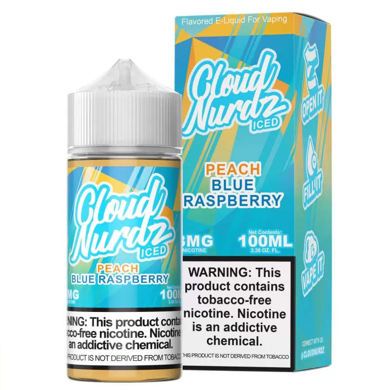 Cloud Nurdz TFN Premium E-Liquid 100ml - Aloe Mango / 3mg - Image 3