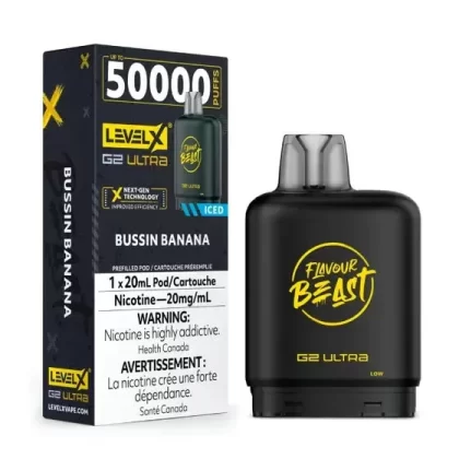 Level X Flavour Beast G2 Ultra – Bussin Banana