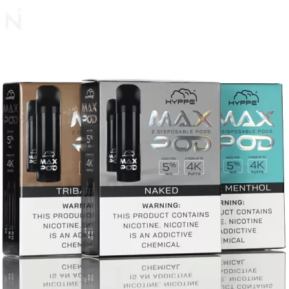 Hyppe Max Pods Pre-filled Disposable Pods 5% 2 Pack - Tobacco Chill