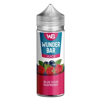 Wunder Bar Blue Sour Raspberry 100ml Shortfill E-Liquid - Ecigpremium
