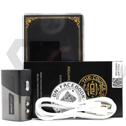 Council of Vapor Mega Volt 80W TC Box Mod - Ecigpremium