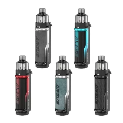 VOOPOO Argus Pro 80W Pod Kit 3000mAh With PNP Tank - Black/Rainbow, Carbon Fiber & Black