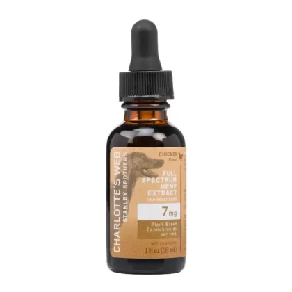 Charlotte’s Web – Full Spectrum Hemp Extract Drops w/ 7mg CBD For Dogs – Chicken