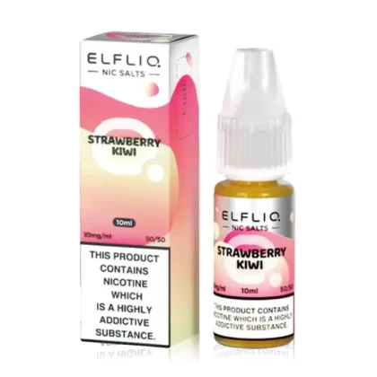 Strawberry Kiwi Nic Salt E-Liquid by Elfliq