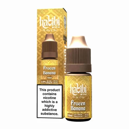 Habibi Frozen Banana Nic Salt Vape Juice - 10 Pack