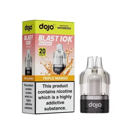 Vaporesso DOJO Blast 10K Triple Mango Prefilled Pod & Refill - Eliquidsupply