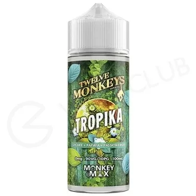 Tropika Shortfill E-Liquid by Twelve Monkeys 100ml - Ecigpremium