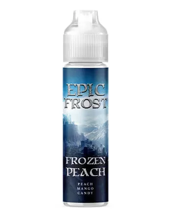 Frozen Peach eLiquid by Epic Frost 50ml - 00mg / 50ml