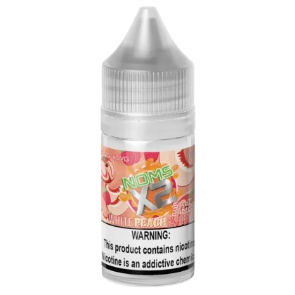 30ML | White Peach Raspberry by Noms X2 Salts - Size#30ML~Strength#24MG>48MG (7A0D56)