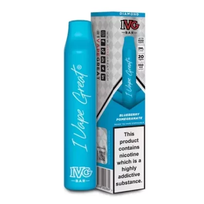 IVG Diamond Disposable Air Bar – Blueberry Pomegranate